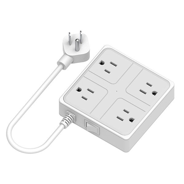 4 Outlets US Power Strip
