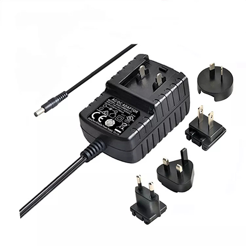 12W Detachable Plug Power Adapter