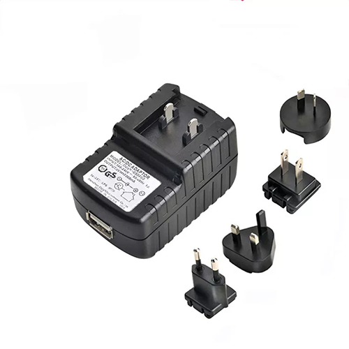 12W Detachable Plug Power Adapter