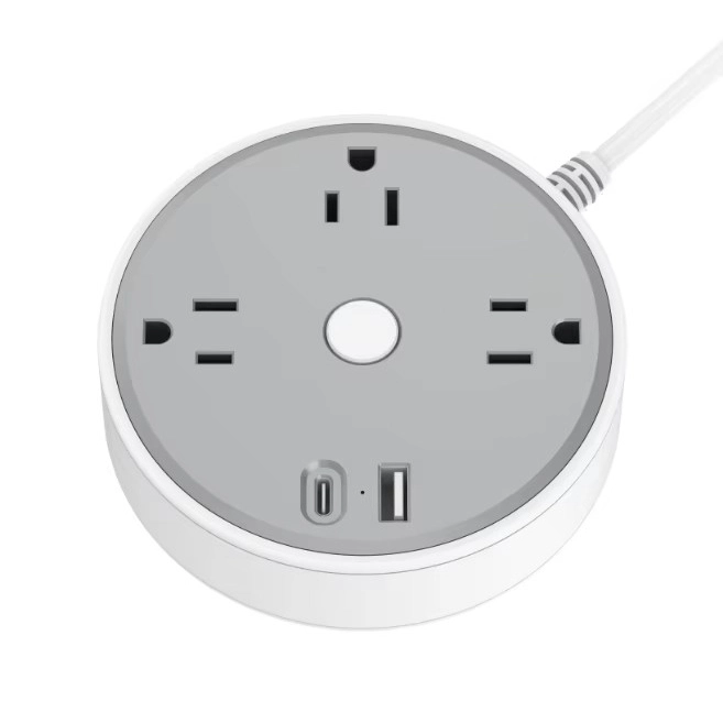 3 Outlets US Power Strip