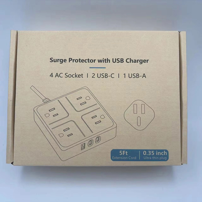 4 Outlets Us Power Strip