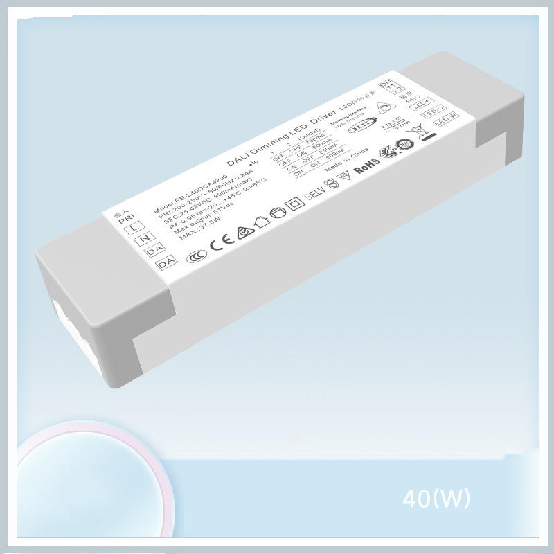 40W Constant Current DALI CCT Dimmable LED Driver