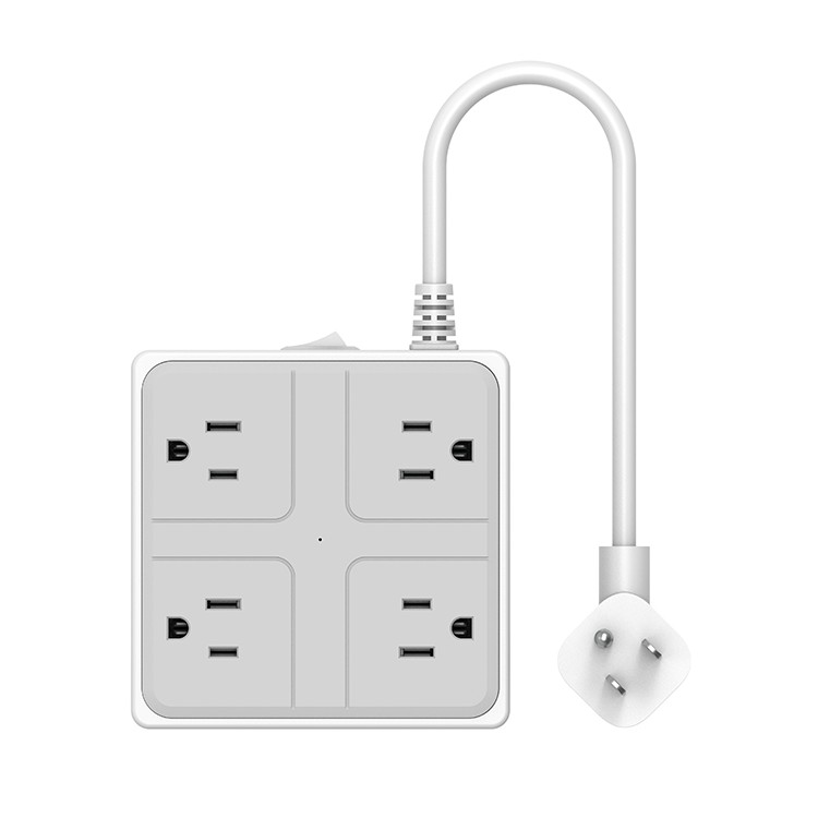 4 Outlets US Power Strip