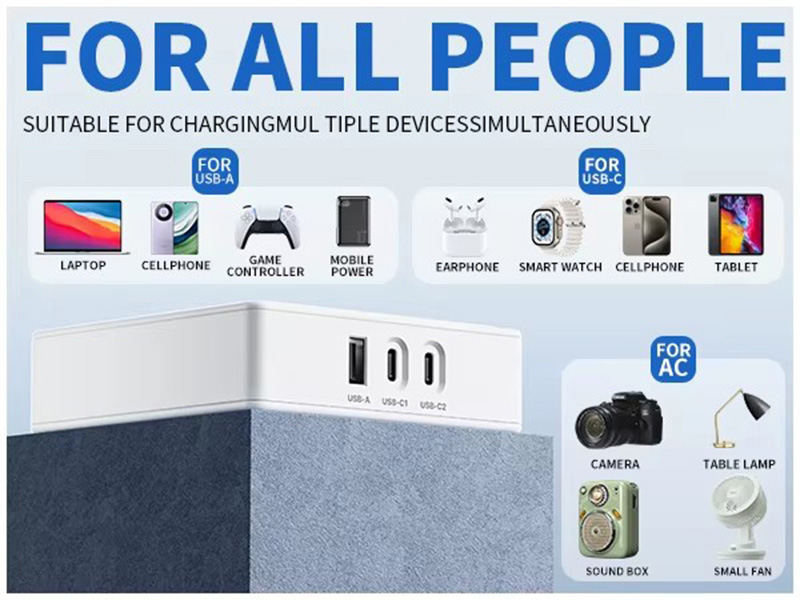 4 Outlets Us Power Strip